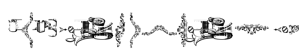 Deborah Extras Ornaments font preview